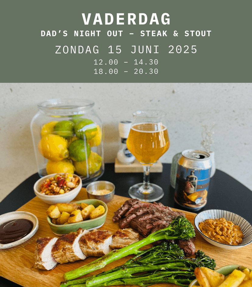 Dad's Night Out - Steak & Stout